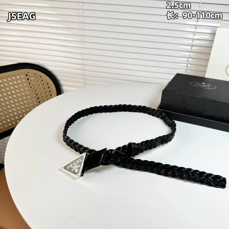 Prada belt 25mmX90-110cm 8L05